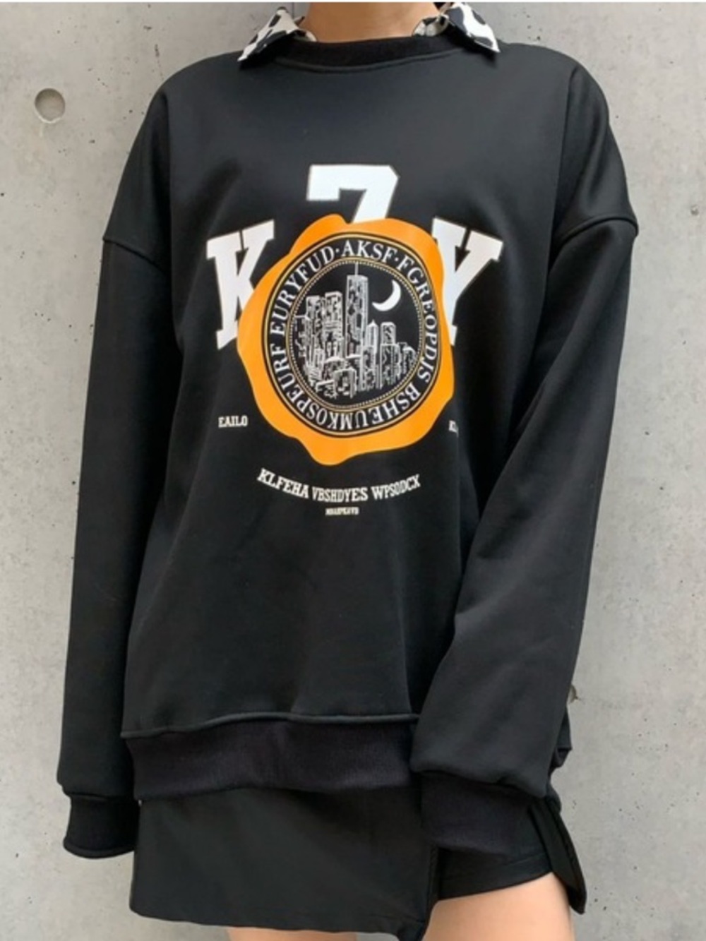 Diavel ZOZOTOWN KY Studios Collegiate Sweatshirt Japanese Streetwear